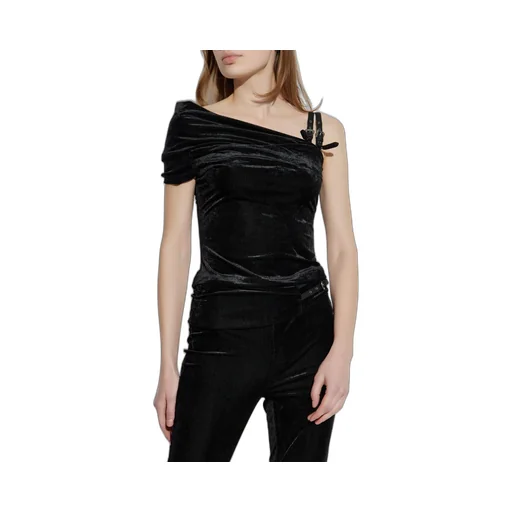 One-Shoulder Top With Buckle Detail