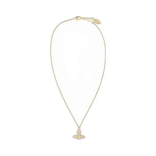 Vivienne Westwood Mini Bas Relief Orb Pendant Necklace