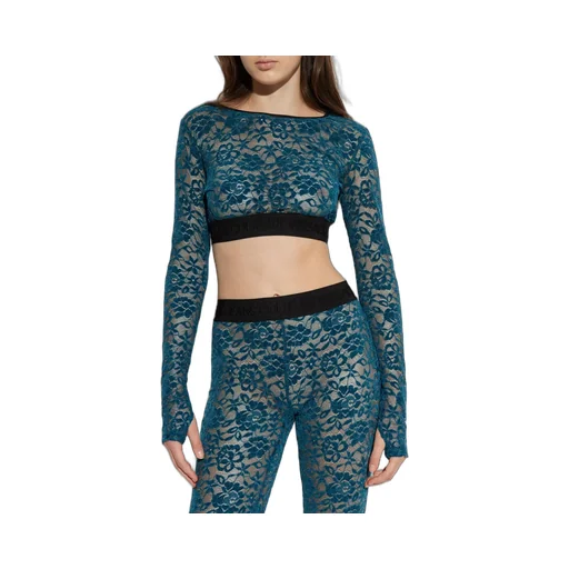 Cropped Lace Top