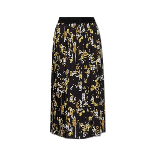 Pleated Midi Skirt