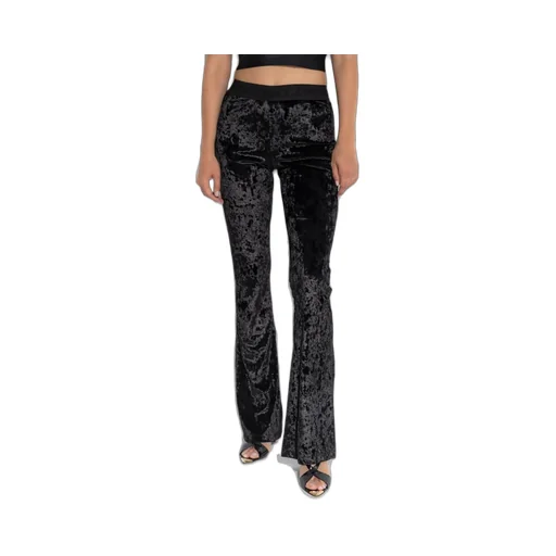 Velvet Flared Trousers