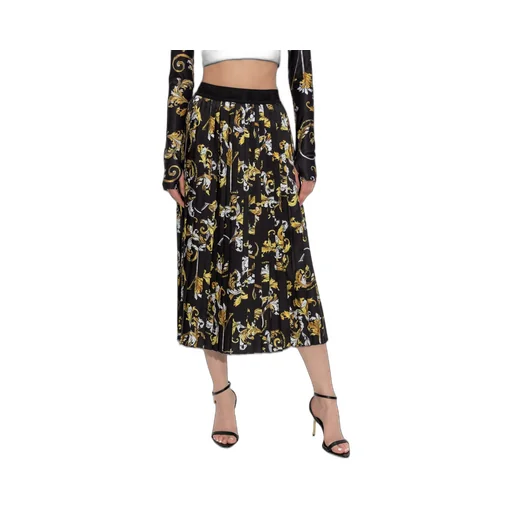 Pleated Midi Skirt