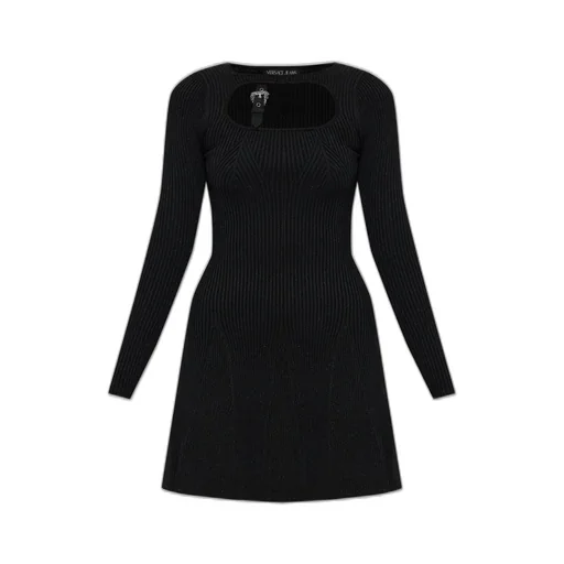 Ribbed Knit Mini Dress