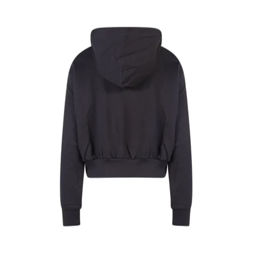 Cropped Hoodie With Logo