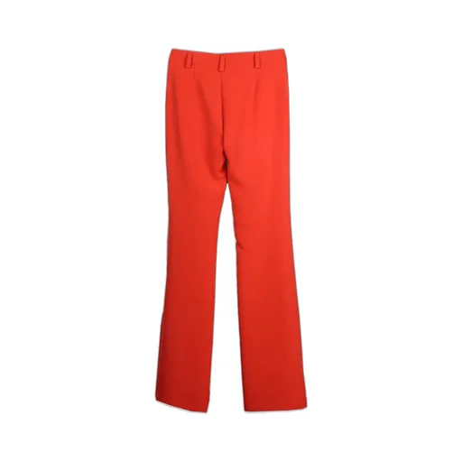 High-Waisted Flared Trousers