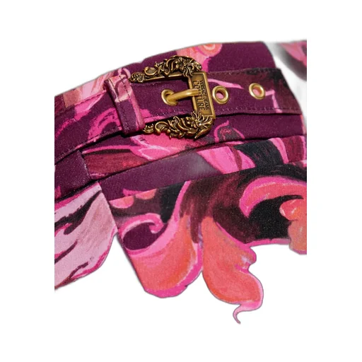 High-Waisted Flared Trousers