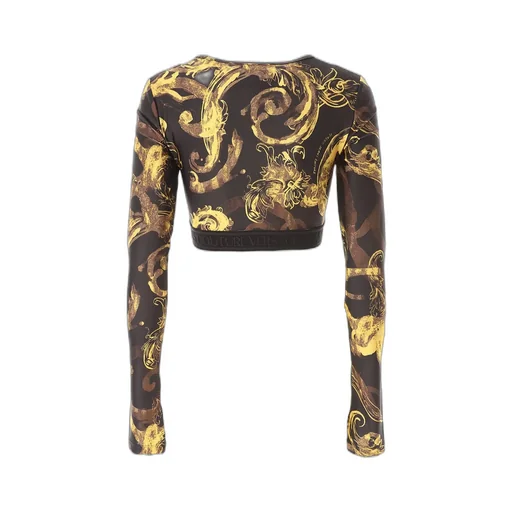Cropped Long Sleeve Top