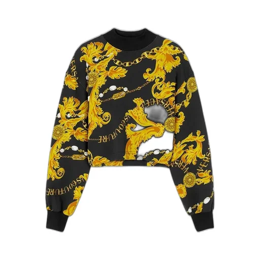 Baroque Print Sweatshirt