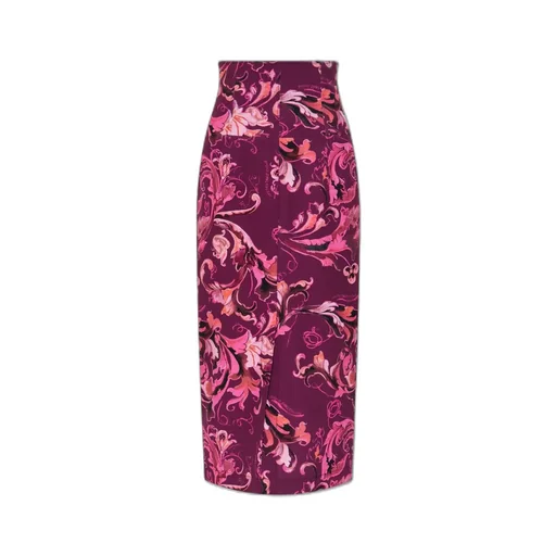Printed Maxi Skirt