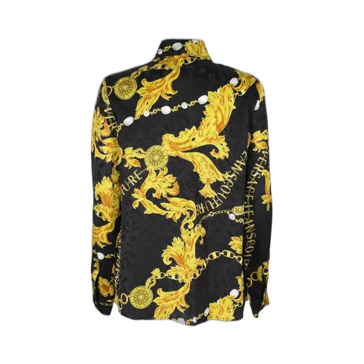 Baroque Print Silk Shirt