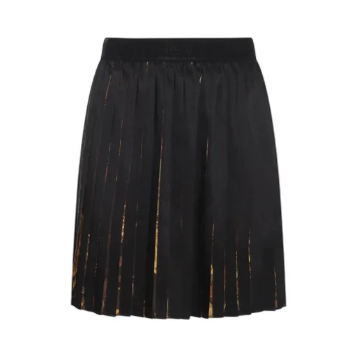 Pleated Skirt With Print