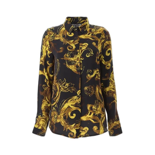 Baroque Print Silk Shirt