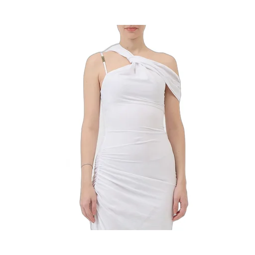 Asymmetric Draped Dress