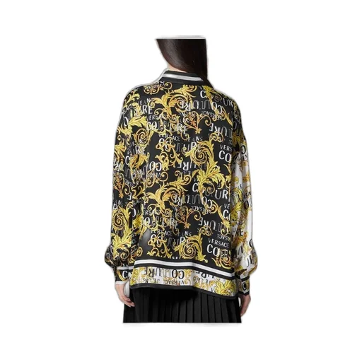 Baroque Print Silk Shirt