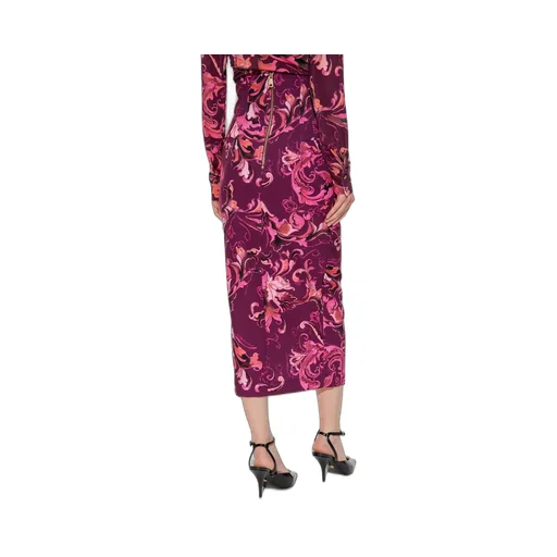 Printed Maxi Skirt