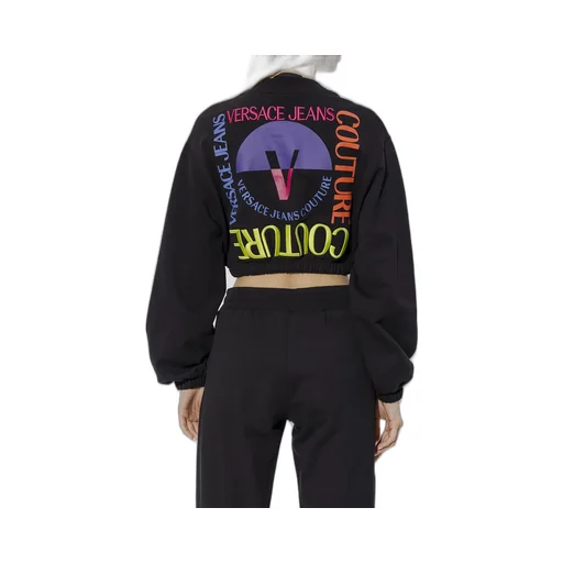 Cropped Sweatshirt With Drawstring Waist