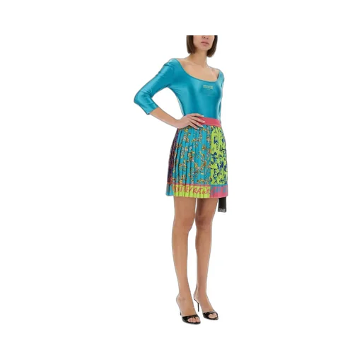 Pleated Mini Skirt