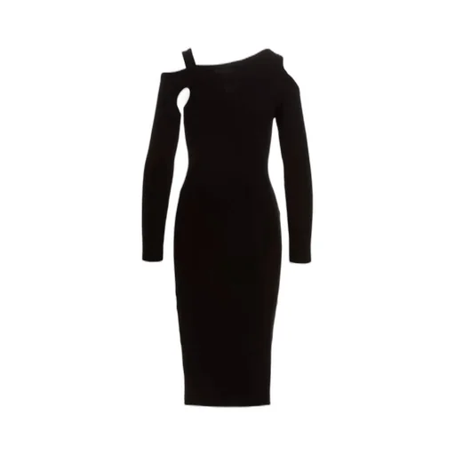 Cut-Out Midi Dress
