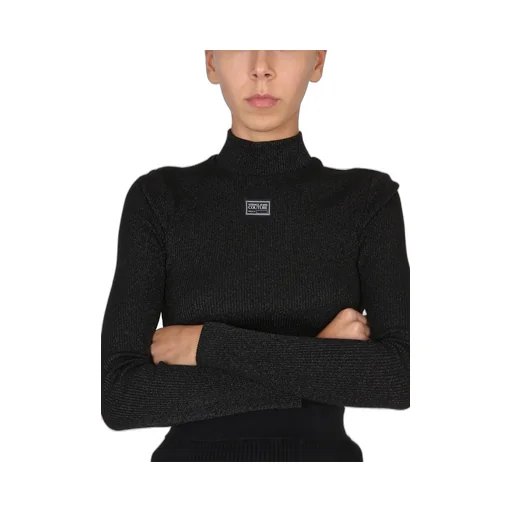 Ribbed Turtleneck Top
