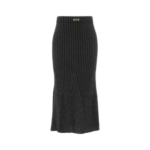 Ribbed Maxi Skirt