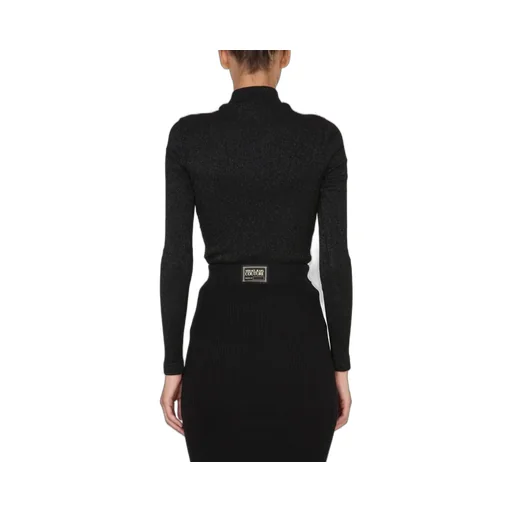 Ribbed Turtleneck Top