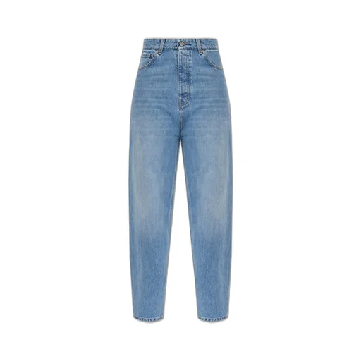High-Waisted Balloon Jeans