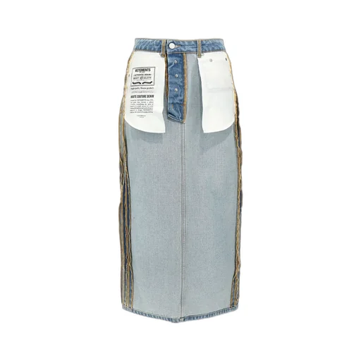 Denim Maxi Skirt