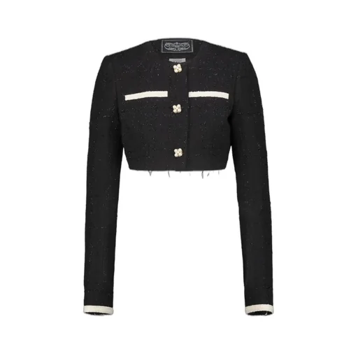 Cropped Tweed Jacket