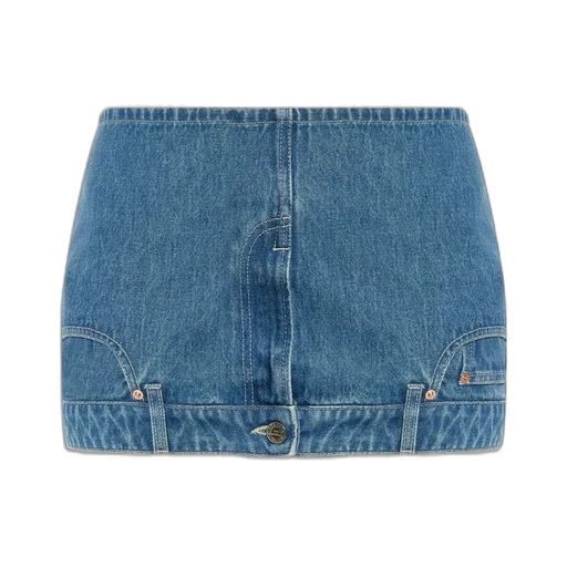 Denim Mini Skirt