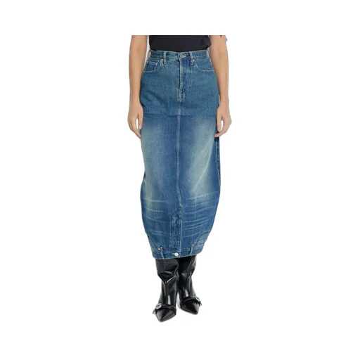 Denim Maxi Skirt