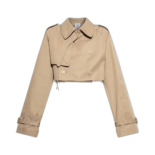Cropped Trench Jacket