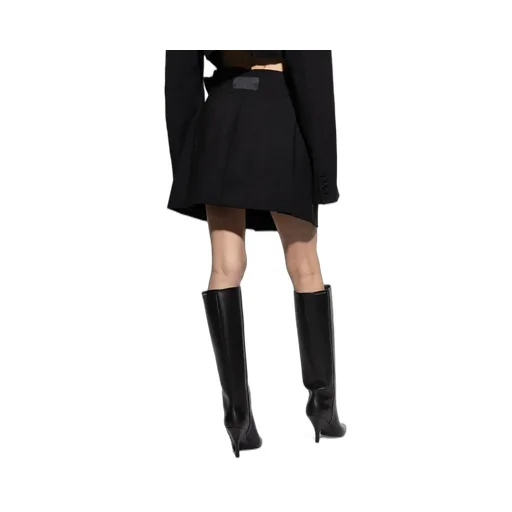 Double-Breasted Mini Skirt