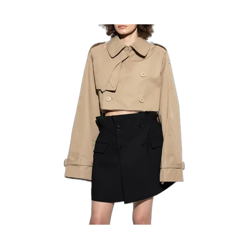 Cropped Trench Jacket
