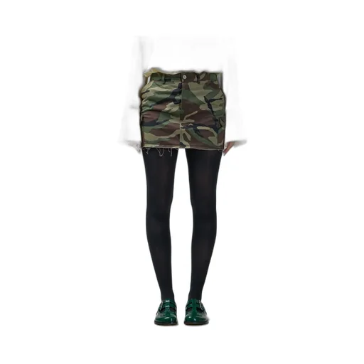 Camo Cargo Mini Skirt