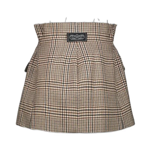 Plaid Mini Skirt