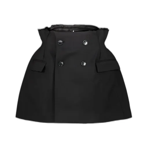 Double-Breasted Mini Skirt