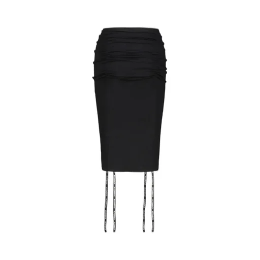 Ruched Midi Skirt