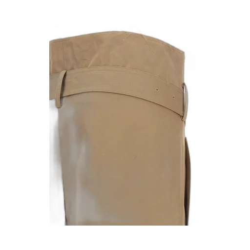 Belted Trench Skirt