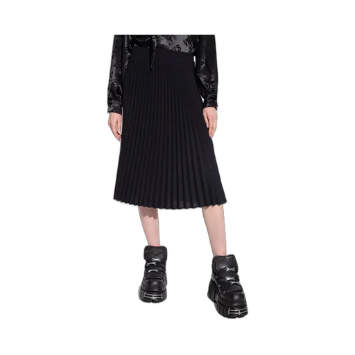 Pleated Midi Skirt