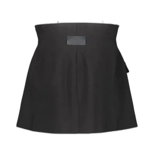 Double-Breasted Mini Skirt