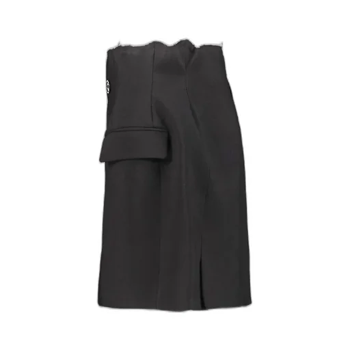 Double-Breasted Mini Skirt