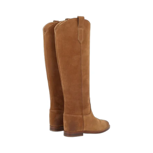 Knee-High Suede Boots