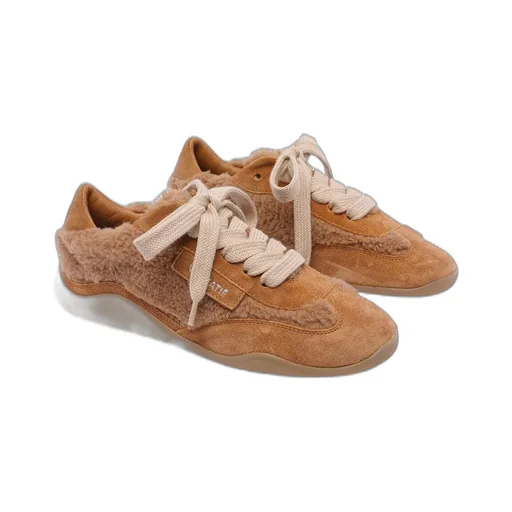 Shearling Trimmed Sneakers