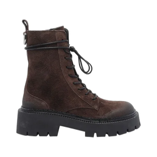Lace-Up Boots