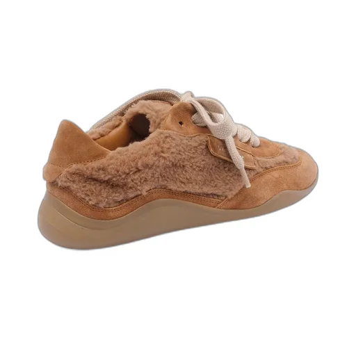 Shearling Trimmed Sneakers