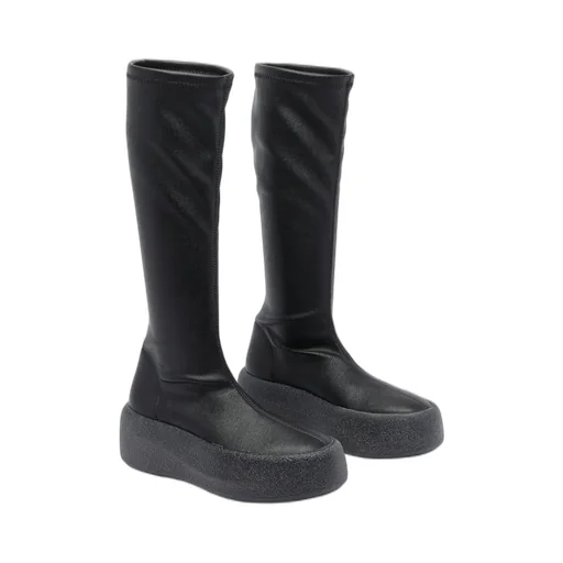 Platform Knee-High Boots