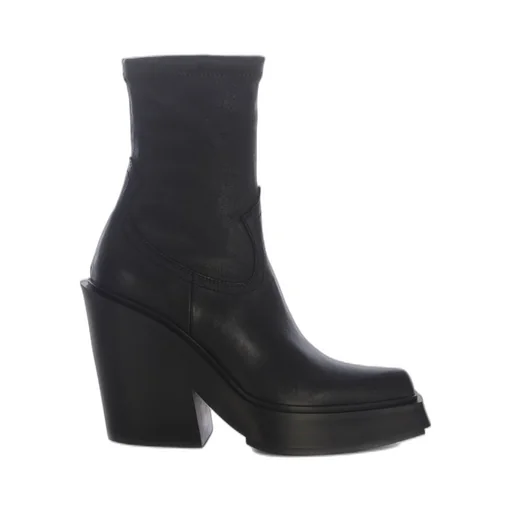 Platform Wedge Ankle Boots