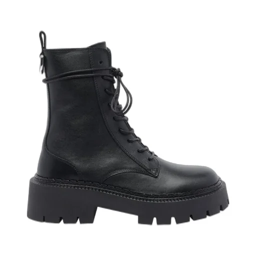 Lace-Up Boots