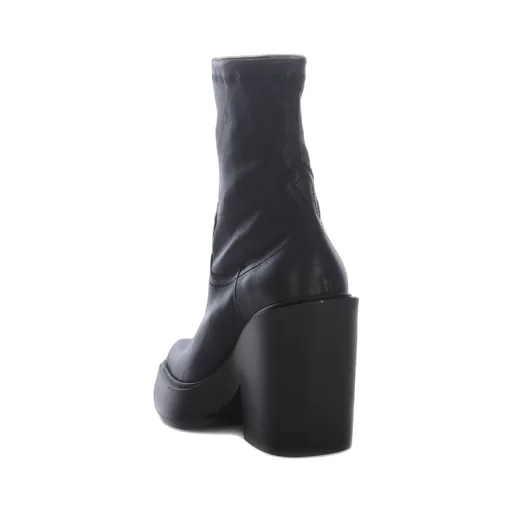 Platform Wedge Ankle Boots