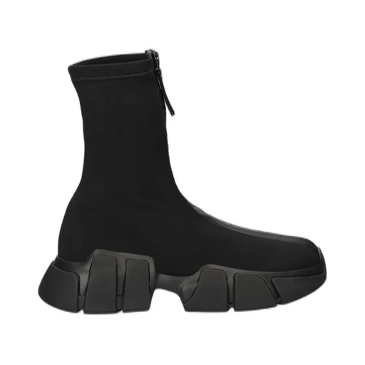 Platform Zip Boots